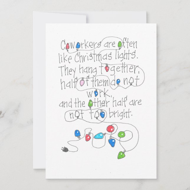 COWORKERS CARD (Front)