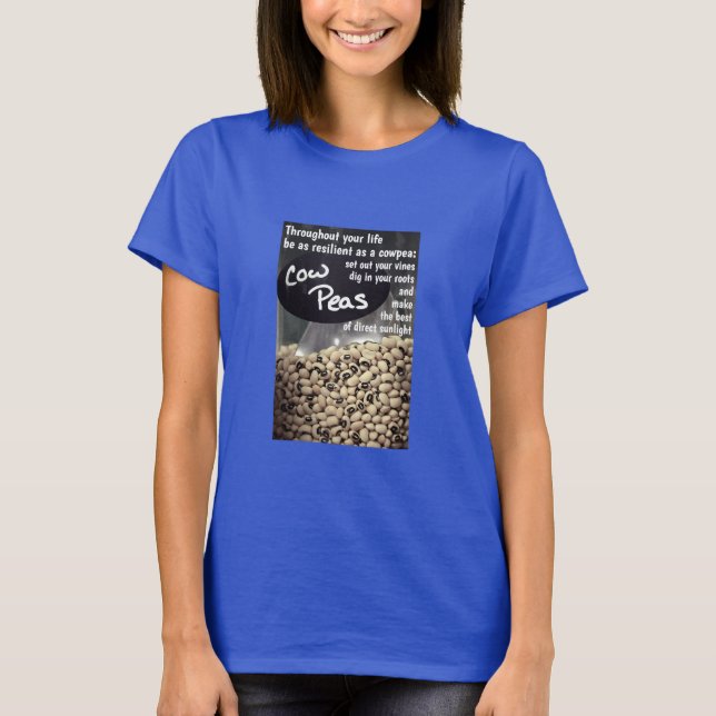 Cowpea (dark) T-Shirt (Front)