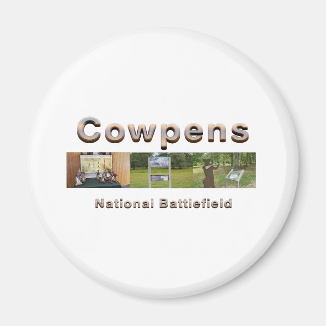 Cowpens Battlefield Magnet (Front)