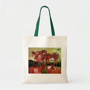 Cows (after Jordaens) by Vincent van Gogh Tote Bag