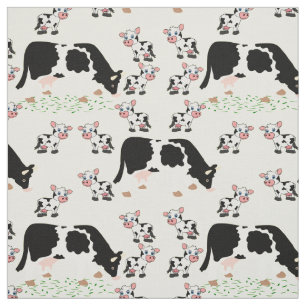 Cows And Calves Fabric