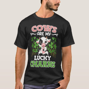 Cows are my lucky charms farmer 1 T-Shirt