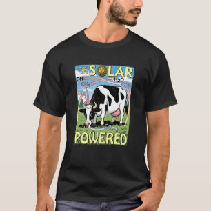 Cows are Solar Powered Grassfed Carbon Cycle T-Shirt