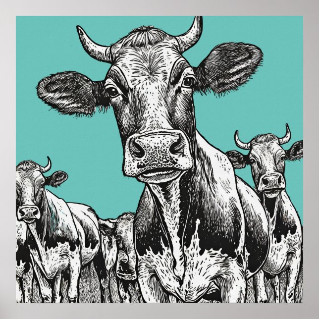 Cows - Art Print (Front)