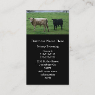 Cows Business Cards