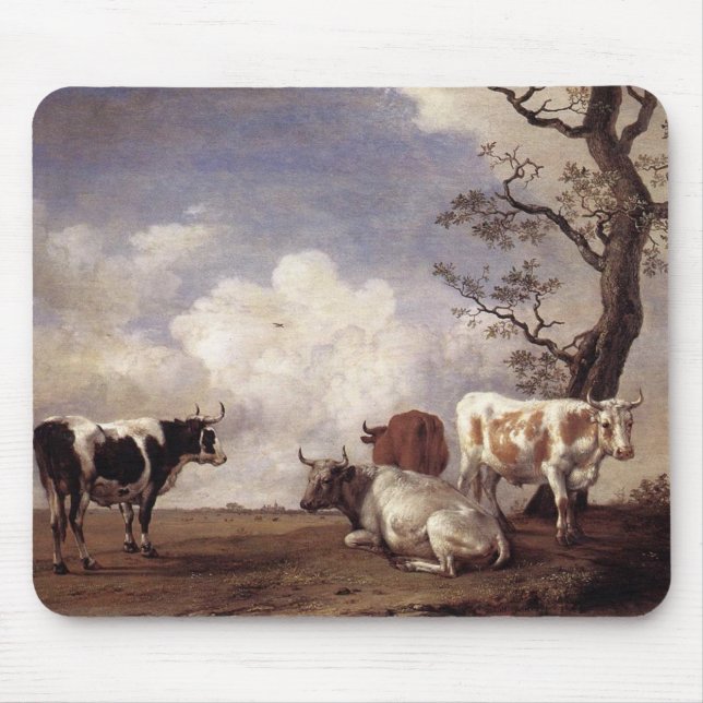 Cows by Potter Mouse Mat (Front)