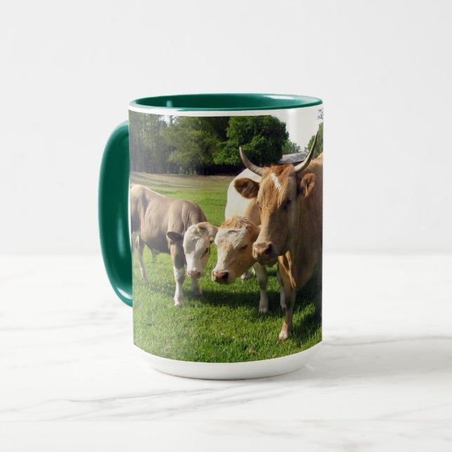 Cows Cows Cows! Mug - Pick Your Style! (Front Left)