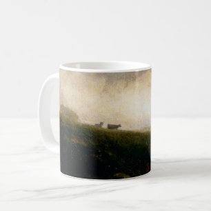Cows Descending Hillside - Edward Bannister  Coffee Mug