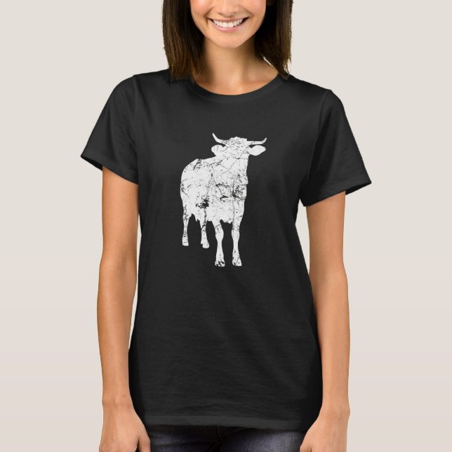 Cows Farmers Cow Cattle Agriculture Dairy Farmer T-Shirt (Front)