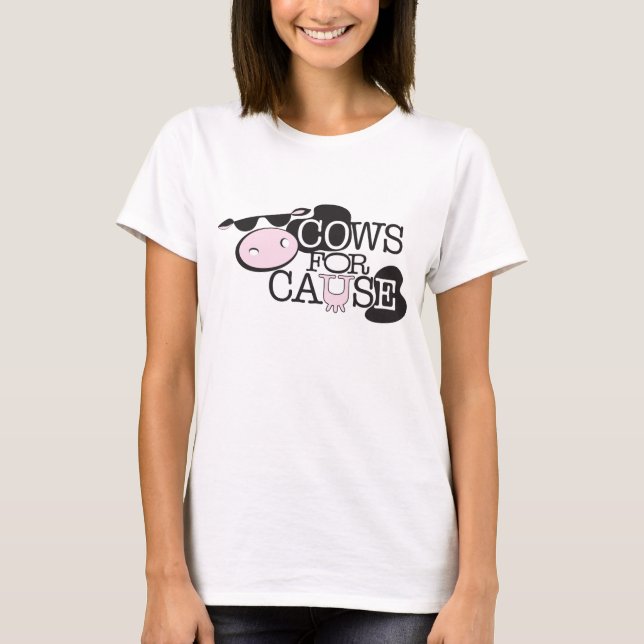 COWS FOR CAUSE T-Shirt (Front)