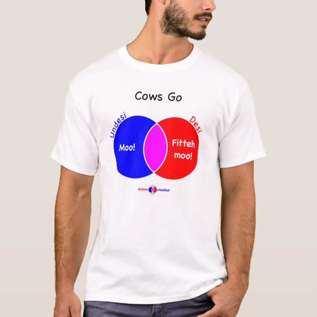 Cows Go T-Shirt (Front)