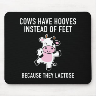Cows Have Hooves Mouse Mat