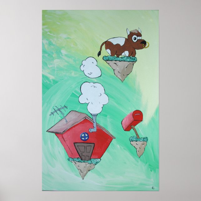 Cow's House Poster (Front)