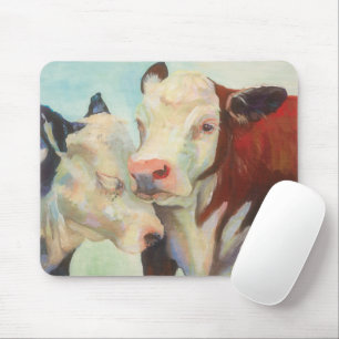 Cows In Love Mouse Mat