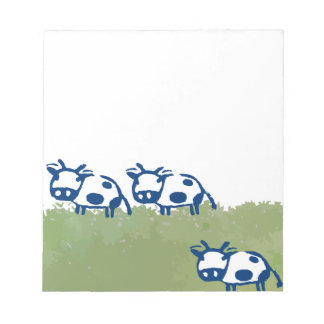 Cows in the Field Notepad