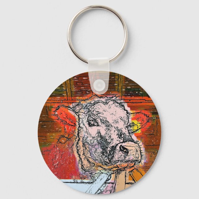 COWS KEY RING (Front)