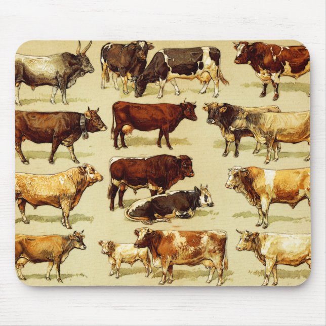 cows mouse mat (Front)