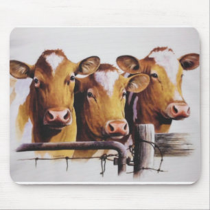 cows mouse mat