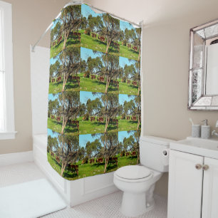 Cows On The Range, Shower Curtain