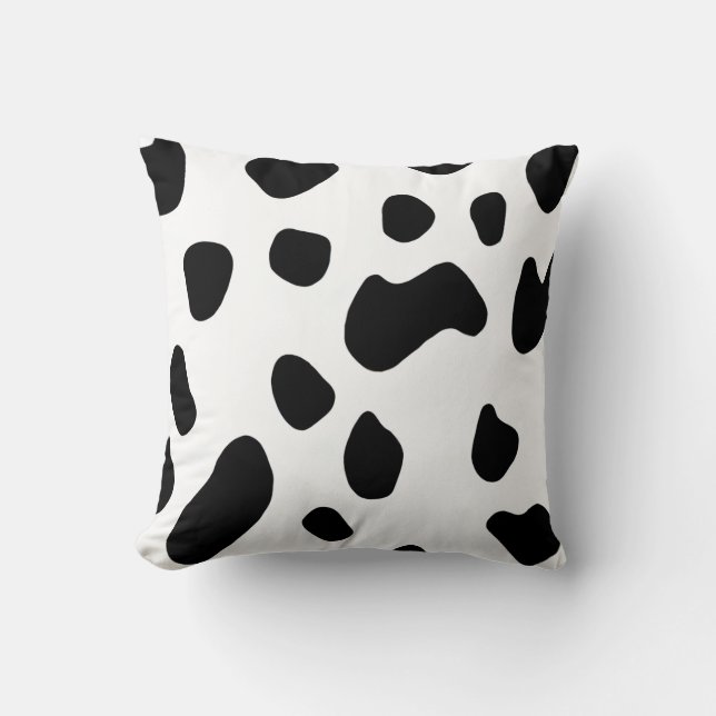 Cows Patches Pattern Cushion (Front)