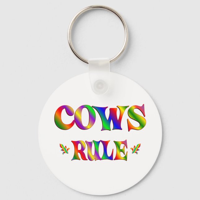 COWS RULE KEY RING (Front)