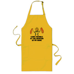 Cows Tremble Long Apron
