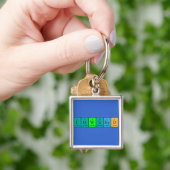 Cowshed periodic table name keyring (Hand)