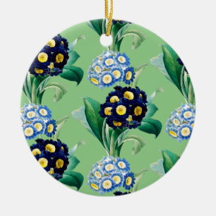 Cowslip Primrose Botanical Ceramic Tree Decoration