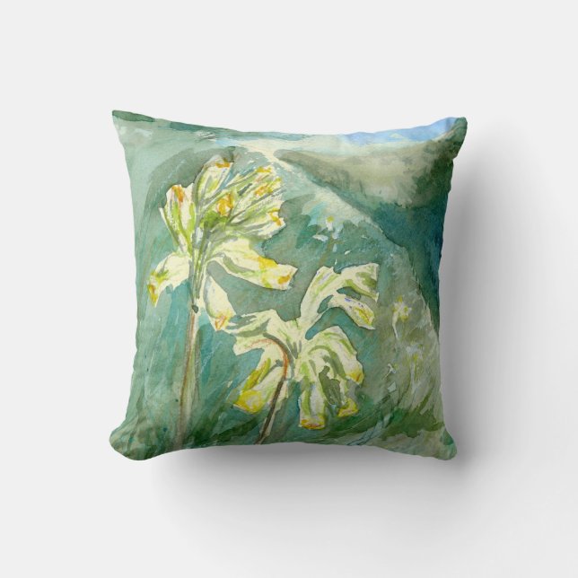 Cowslips by Alexandra Cook Cushion (Front)