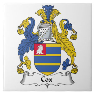 Cox Family Crest Tile