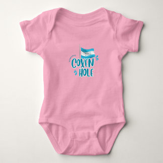 Coxen Hole with Honduras Flag Baby Bodysuit