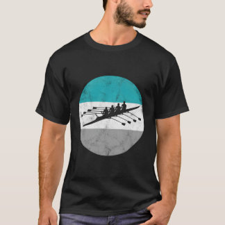 Coxless Four Rowing For T-Shirt