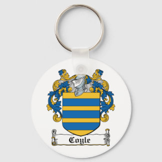 Coyle Family Crest Key Ring
