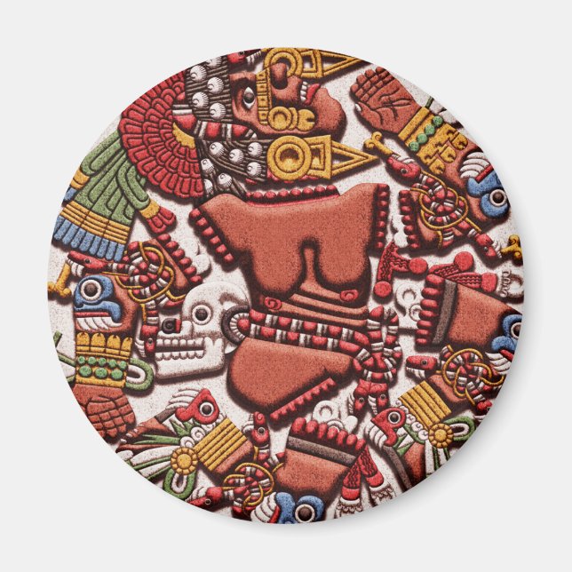 Coyolxauhqui Fridge Magnet (Front)
