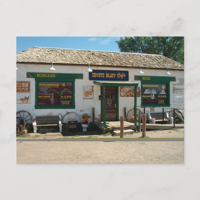Coyote Bluff Cafe in Amarillo, Texas | Postcard (Front)
