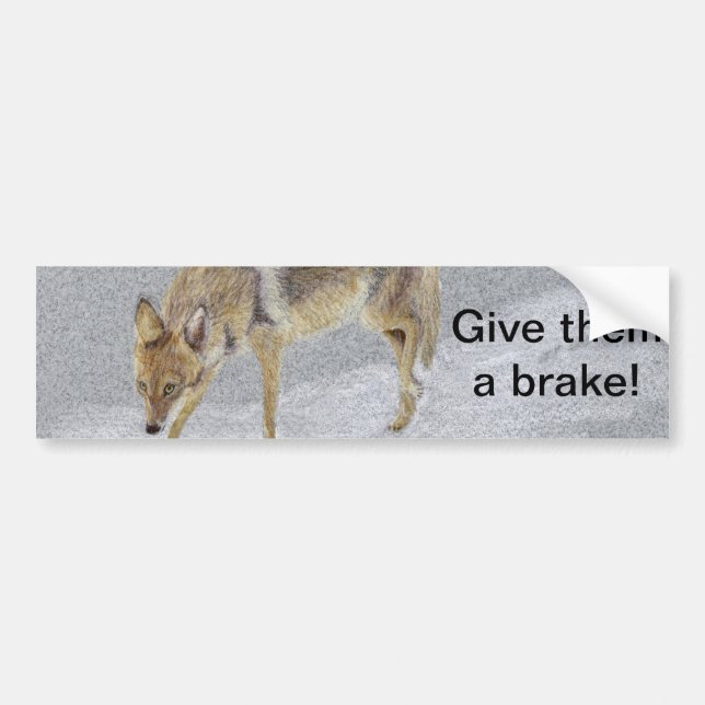 Coyote Bumper Sticker (Front)