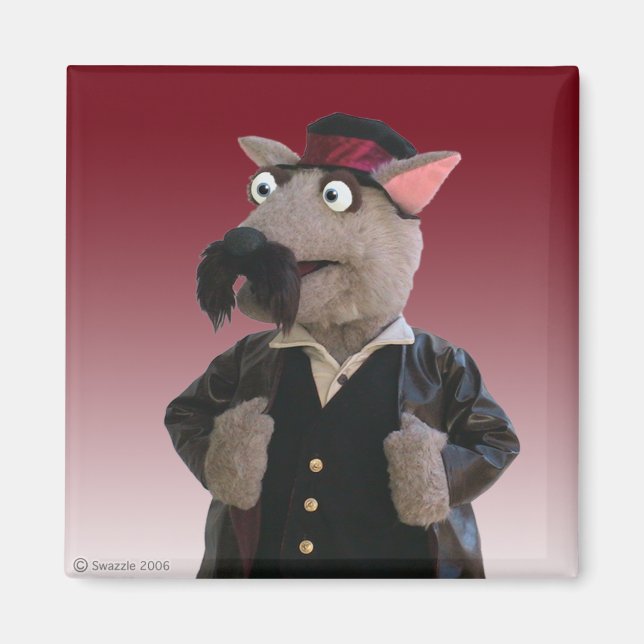 Coyote Clyde Magnet (Front)