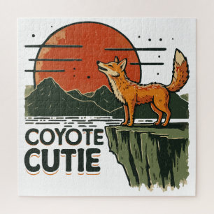 Coyote cutie jigsaw puzzle