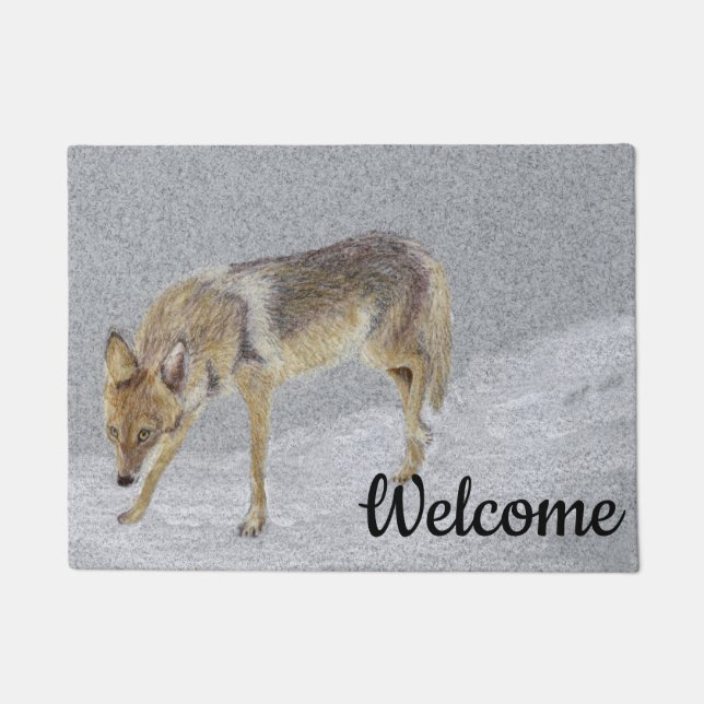 Coyote Doormat (Front)