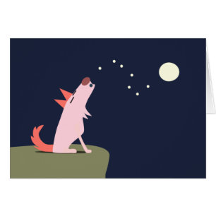 Coyote Howling at the Moon
