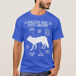 Coyote Hunting Anaytomy of Coyotes Hunter Predator T-Shirt
