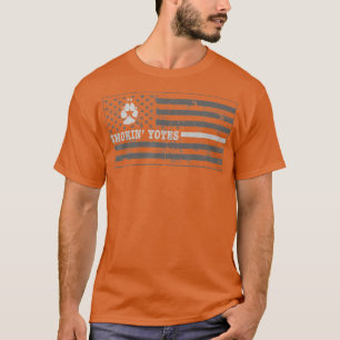 Coyote Hunting Smokin Yotes American Flag Yote Hun T-Shirt