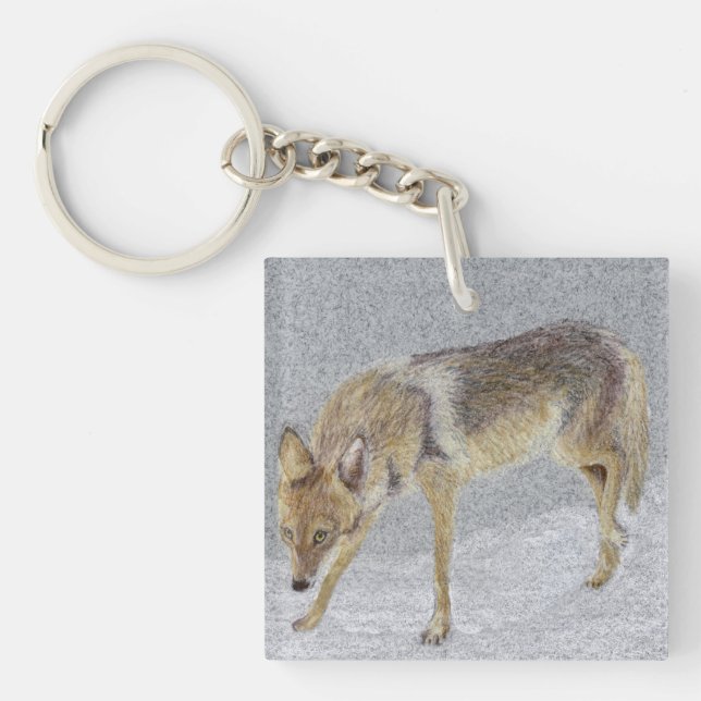 Coyote Key Ring (Front)