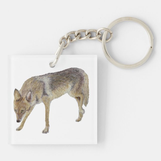 Coyote Key Ring (Back)