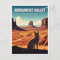 Coyote Monument Valley Navajo Nation Souvenir