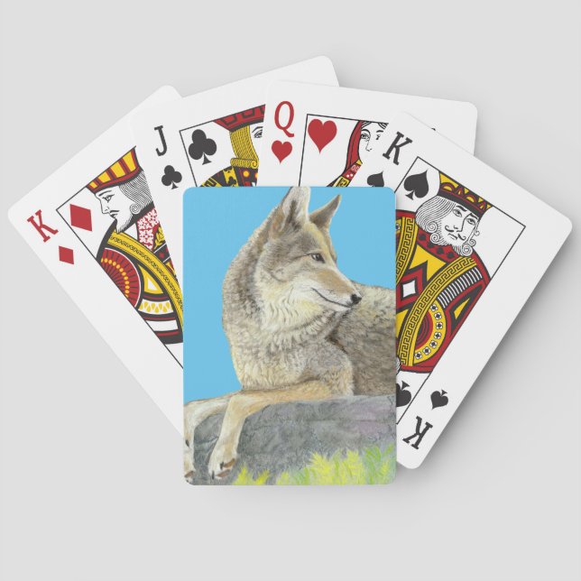 Coyote Playing Cards (Back)