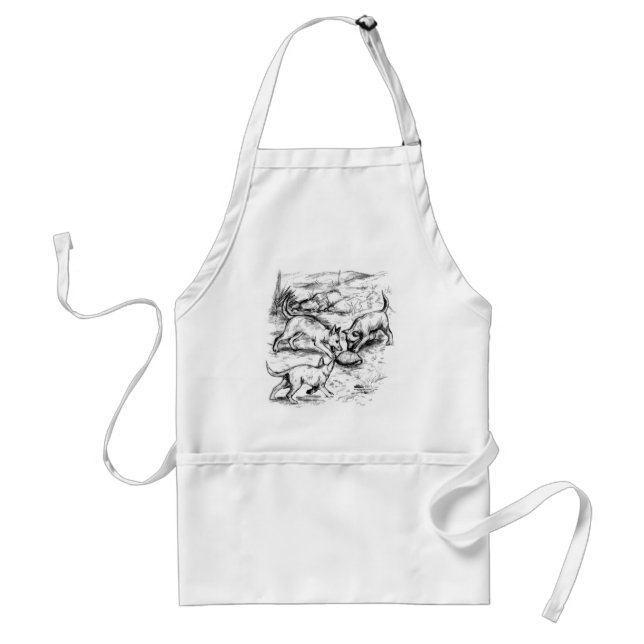 Coyote Pups Standard Apron (Front)