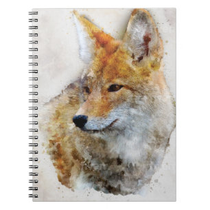 Coyote spiral notebook