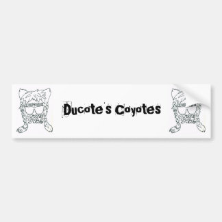 Coyote Swag Bumper Sticker