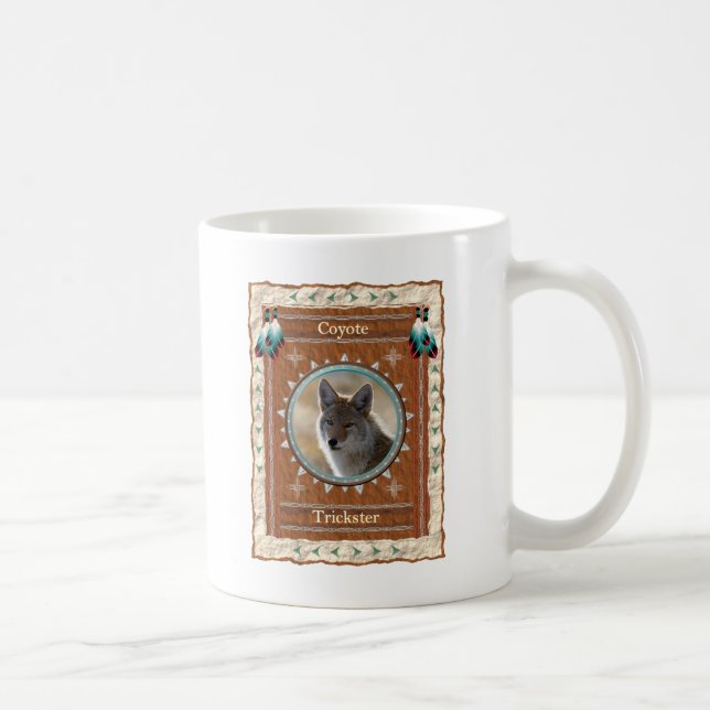Coyote  -Trickster- Classic Coffee Mug (Right)